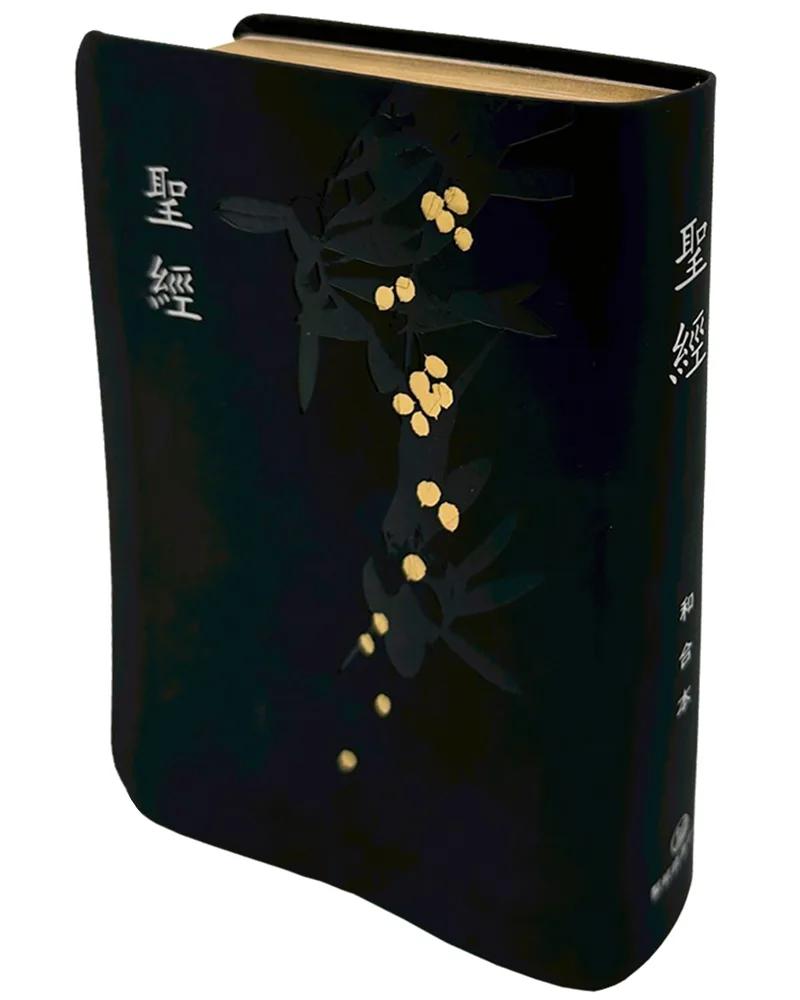 聖經-和合本(黑色皮面燙金壓紋紅字精裝)