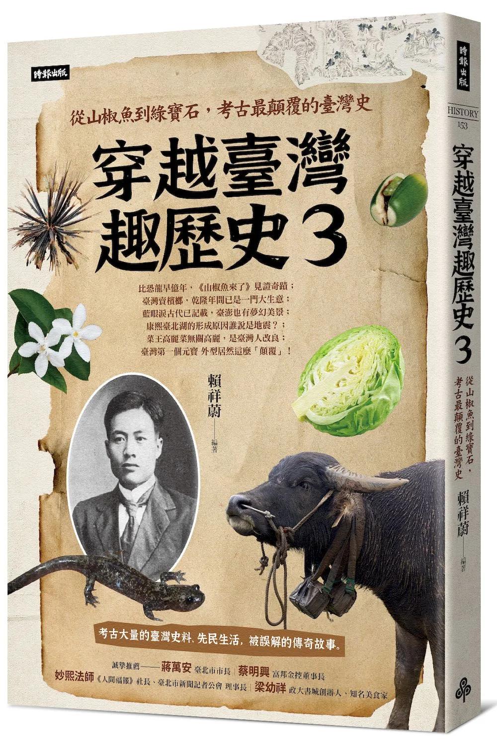 穿越臺灣趣歷史3：從山椒魚到綠寶石，考古最顛覆的臺灣史