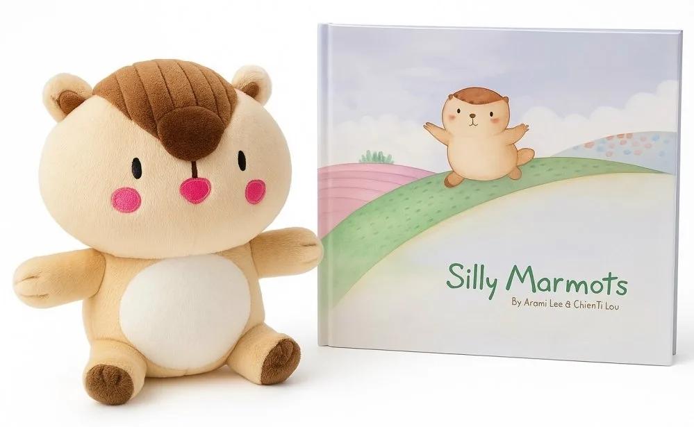 Silly Marmots 套組(書＋娃娃)