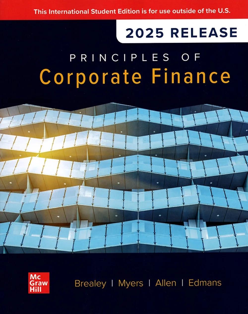 Principles of Corporate Finance(2025 Release)(15版)