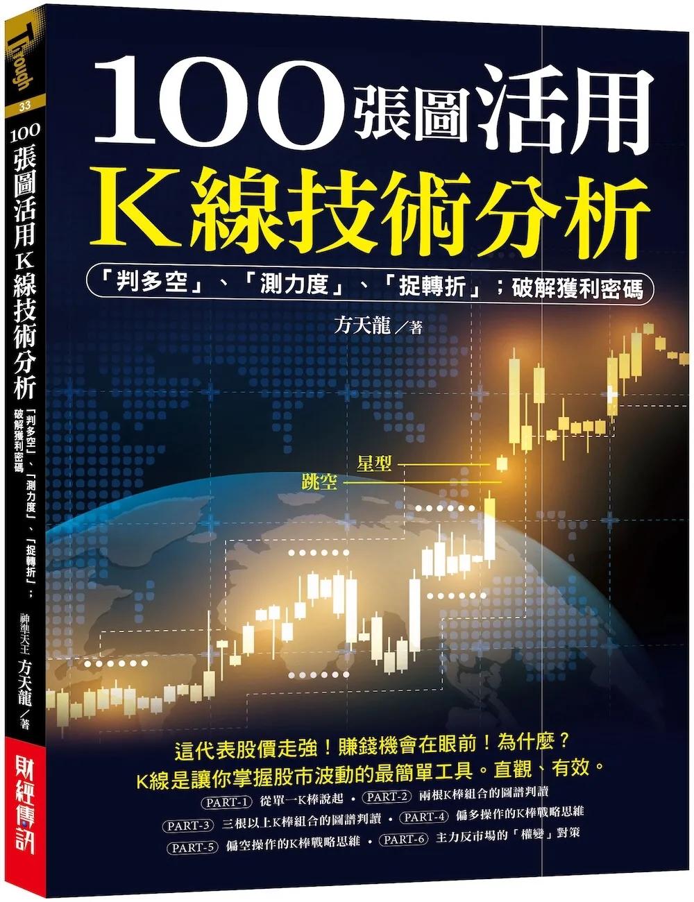 100張圖活用K線技術分析：「判多空」、「測力度」、「抓轉折」；破解獲利密碼