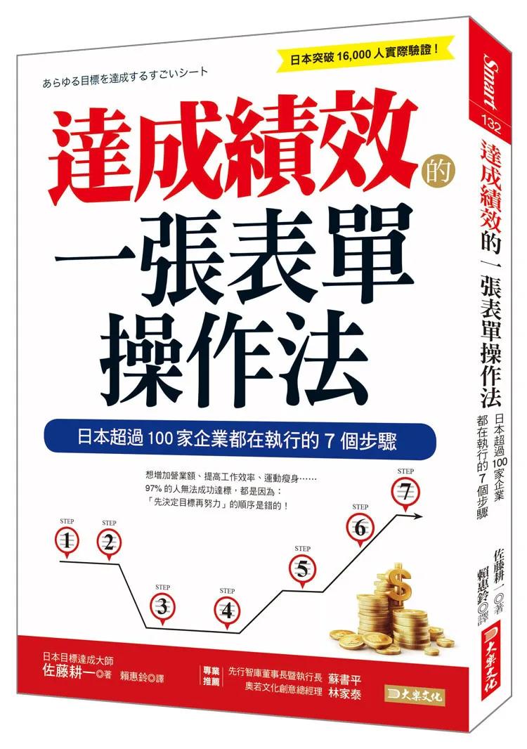 達成績效的一張表單操作法：日本超過100家企業都在執行的7個步驟