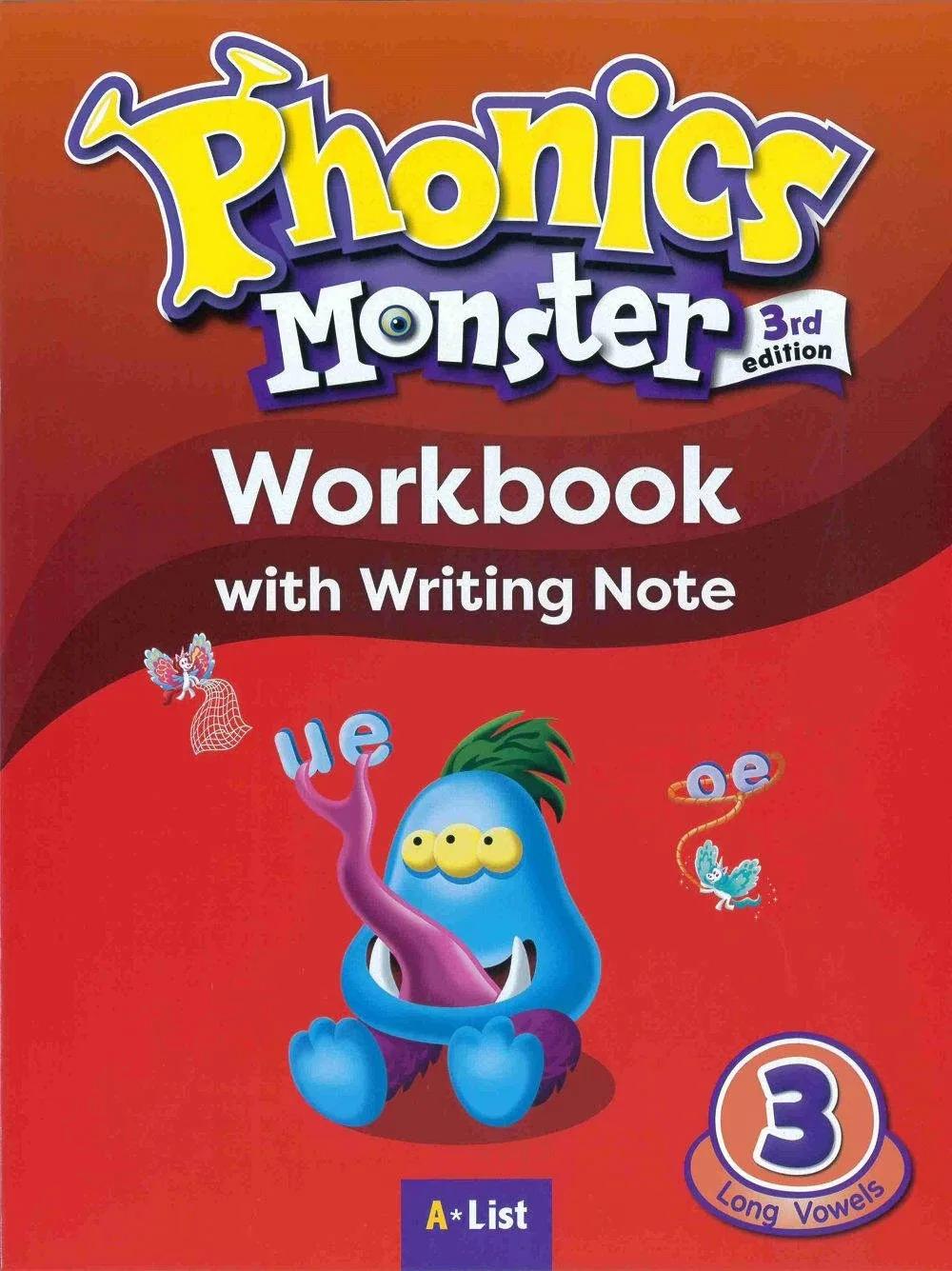 Phonics Monster 3/e Workbook 3with Writing Note