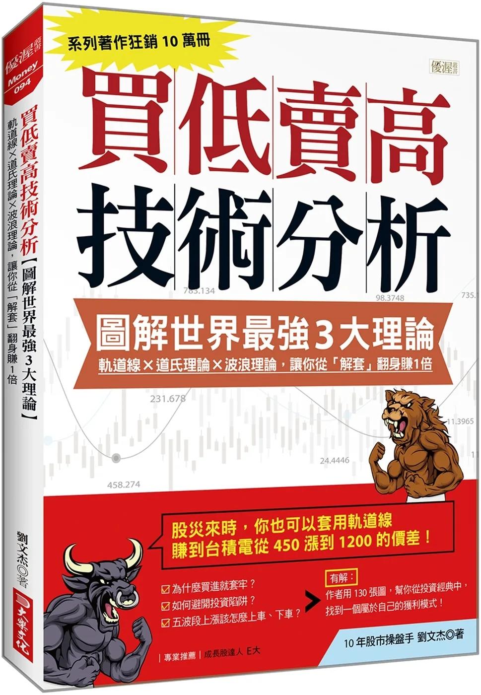 買低賣高技術分析 【圖解世界最強3大理論】 軌道線 × 道氏理論 × 波浪理論， 讓你從「解套」翻身賺1倍