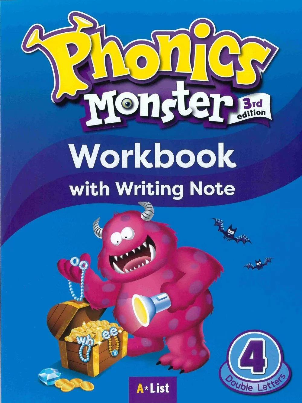 Phonics Monster 3/e Workbook 4 with Writing Note